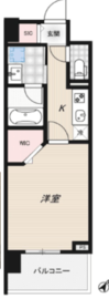 RIDGE豊洲 612 間取り図
