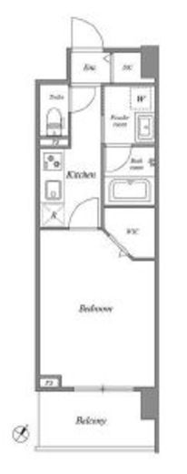 ロイジェント豊洲 910 間取り図