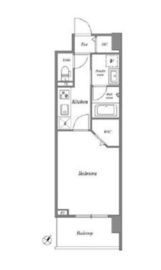 ロイジェント豊洲 912 間取り図