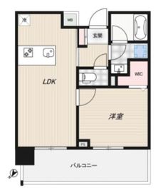 RIDGE豊洲 201 間取り図