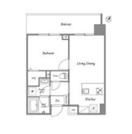ロイジェント豊洲 315 間取り図