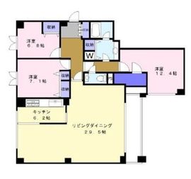 有栖川イースト 302 間取り図