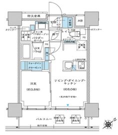 プレミスト板橋 204 間取り図