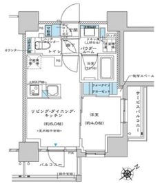 プレミスト板橋 203 間取り図