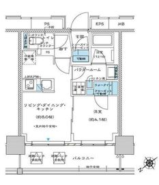 プレミスト板橋 302 間取り図