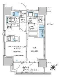 プレミスト板橋 1106 間取り図