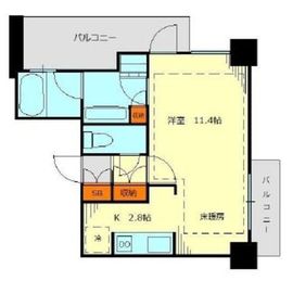 文京ガーデン・ザ・サウス 17階 間取り図