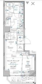 ディアレイシャス鶯谷 7階 間取り図