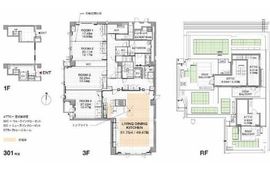 Prestige Residence白金長者丸 (プレステージレジデンス白金長者丸) 3階 間取り図