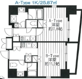 サンイング飯田橋 701 間取り図