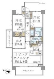 ブリリア弦巻 2階 間取り図