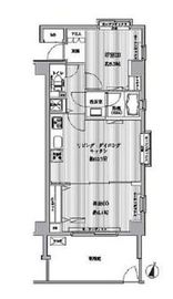 メゾンカルム西新宿 209 間取り図