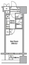 プライムアーバン大崎 303 間取り図