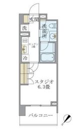 アパートメンツ千駄木 502 間取り図