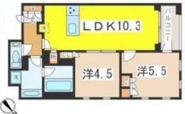 プレミスト東銀座築地エッジコート 9階 間取り図