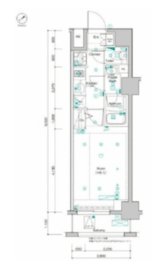 シーフォルム南池袋 5階 間取り図