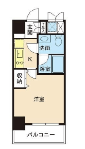 HF東新宿レジデンス 605 間取り図