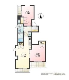 パティオ秋葉原 701 間取り図