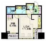 宮益坂ビルディングザ・渋谷レジデンス 11階 間取り図