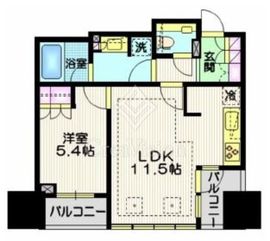 宮益坂ビルディングザ・渋谷レジデンス 11階 間取り図
