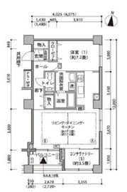 東雲キャナルコートCODAN 15-808 間取り図