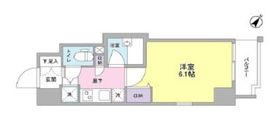 ジェイフラッツ初台 312 間取り図