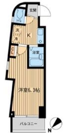 グランプレッソ河田町 101 間取り図