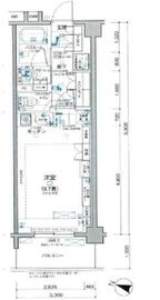 デュオステージ中落合 2階 間取り図