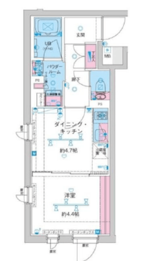 GENOVIA新大塚 (ジェノヴィア新大塚) 105 間取り図
