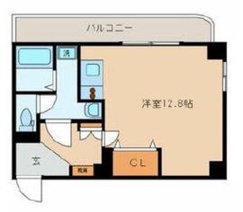 メイフェアハウス三田 307 間取り図