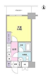 セレーノ品川 414 間取り図