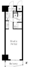 MFPR代々木タワー 405 間取り図