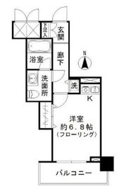 グレンパーク池田山 1階 間取り図