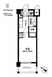 オリンピア代々木 103 間取り図