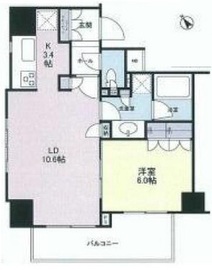 ルジェンテ高輪台 2階 間取り図