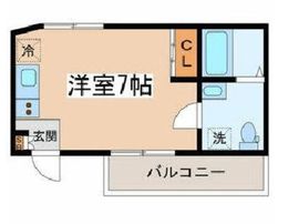 クオリア渋谷本町 5階 間取り図