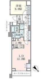 ブリリア代官山プレステージ 4階 間取り図