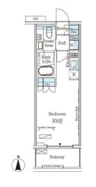 GLACIER大森 （グラシア大森） 304 間取り図