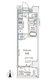 GLACIER大森 （グラシア大森） 405 間取り図