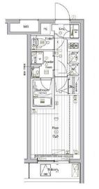 ザ・プレミアムキューブジー大崎 221 間取り図