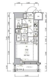 グラシアプレイス錦糸町 302 間取り図