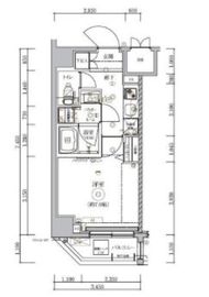 グラシアプレイス錦糸町 204 間取り図