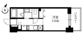 ラティエラ中野 502 間取り図