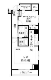 日本橋室町デュープレックスポーション 7階 間取り図