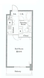 T&G神田マンション 802 間取り図