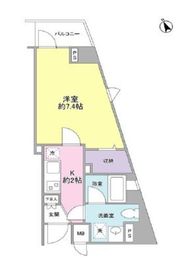 ステージファースト中野坂上 401 間取り図