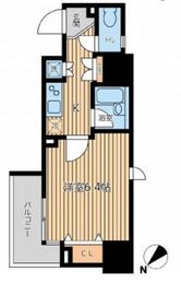 シティスパイア新川 701 間取り図