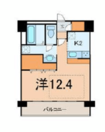 プロポンス麻布 1201 間取り図