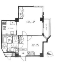 パレロワイヤル南青山 4階 間取り図
