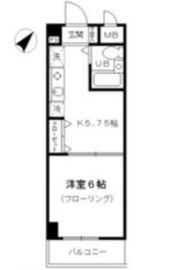 ファインクレスト護国寺 102 間取り図